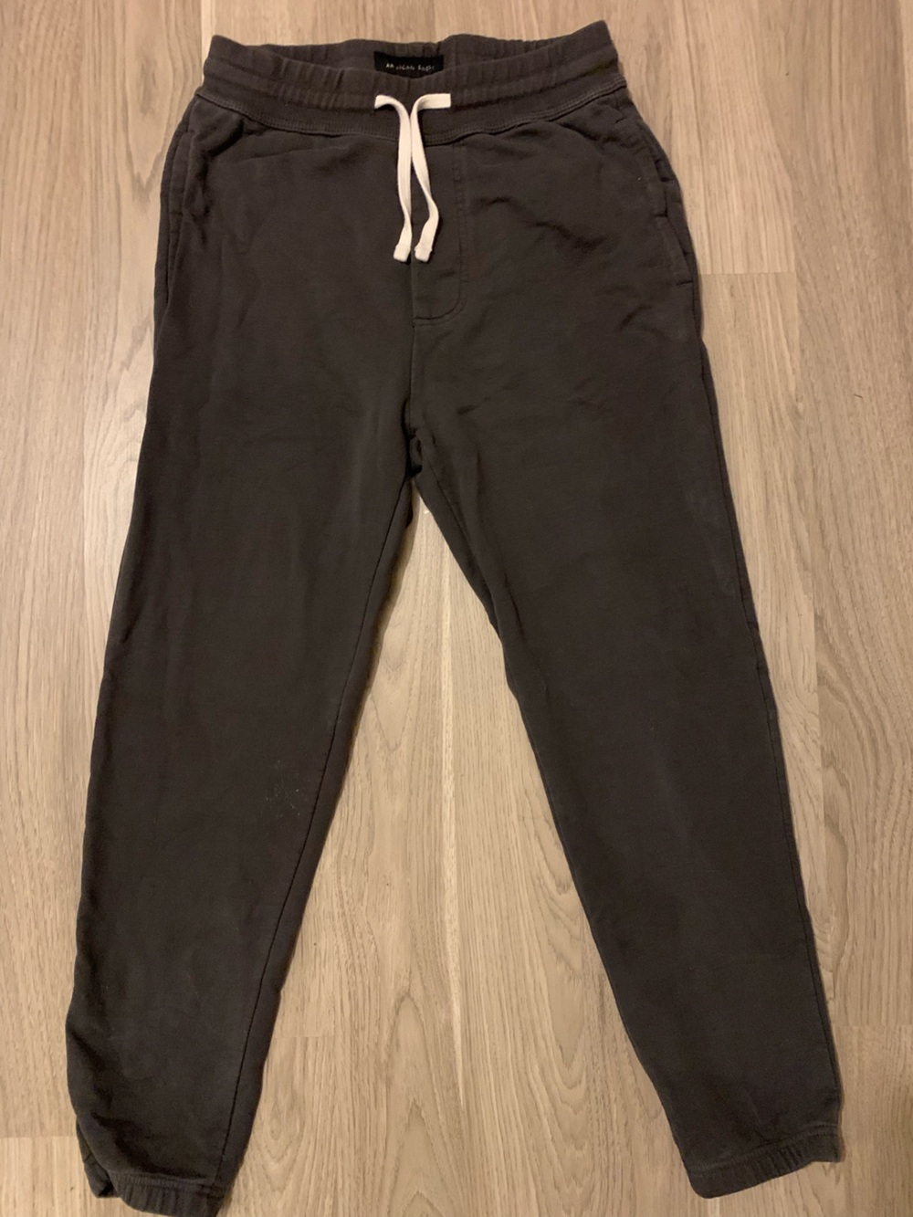American Eagle Outfitters Men's Black Jogger Sweatpants